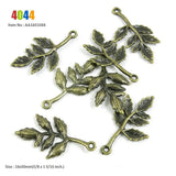 Leaf Rabbit Girl Easter Tube Bead Bail Cord Ends Flower Charms Lot