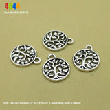 Tree of Life String Oak Hope Anchor Earth Globe Tea Bag Charms