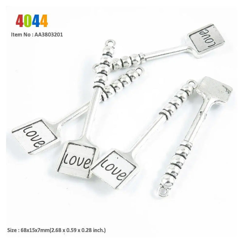 Charms for Jewelry Making - Spatula, Anchor, Tag Signs, Dog Food Dish, Bone