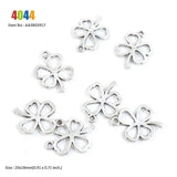 Lucky Clover Leaf Chrysanthemum Flower Buddha Head Sea Star Charms