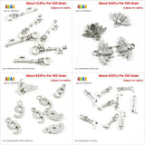 Magic Skeleton Key Bee Honeybee Numbers Numeral 9 Womens Boot Charm