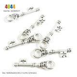 Magic Skeleton Key Bee Honeybee Numbers Numeral 9 Womens Boot Charm