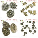Animal Charms for Jewelry Making Set of 3