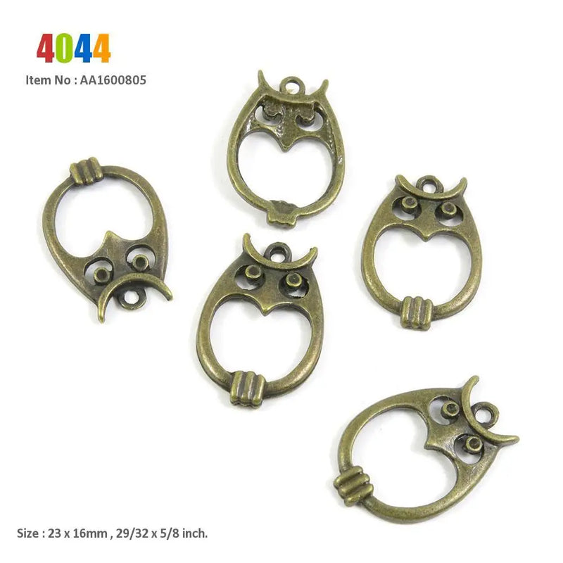Charms Suppliers Owl Skeleton Key Rabbit Hare Easter Love Heart Crown Wings