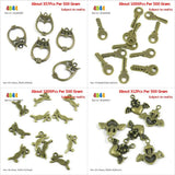 Charms Suppliers Owl Skeleton Key Rabbit Hare Easter Love Heart Crown Wings