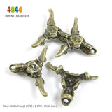 Bull Head Rocking Horse Time Clock Sunflower Charms