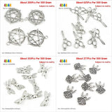 Pentacle Haircut Scissors Dragonfly Loose Beads Angel Charm
