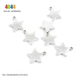 Mixed Charms for DIY Jewelry Making - Pentagram Star Daisy Plum Flower Mushroom