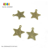 Jewelry Making Charms - Pentagram Star Jigsaw Puzzle Crown Basketball