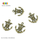 Pirates Anchor Christmas Xmas Bells Bowtie Bowknot Love Loose Beads