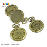 Pocket Watch Globe Earth Bra Bikini Brassiere Little Girl Charm