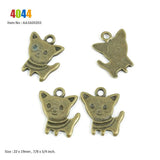 Puppy Dog Skeleton Key Beads