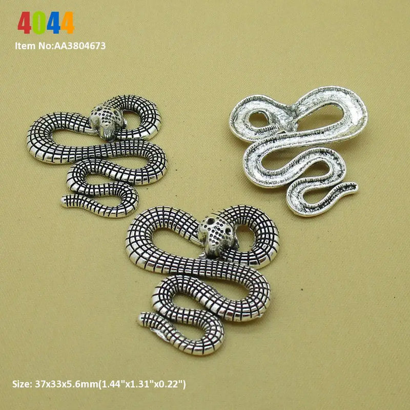 Snake Pentagram Star Loose Beads Love Heart Dragon