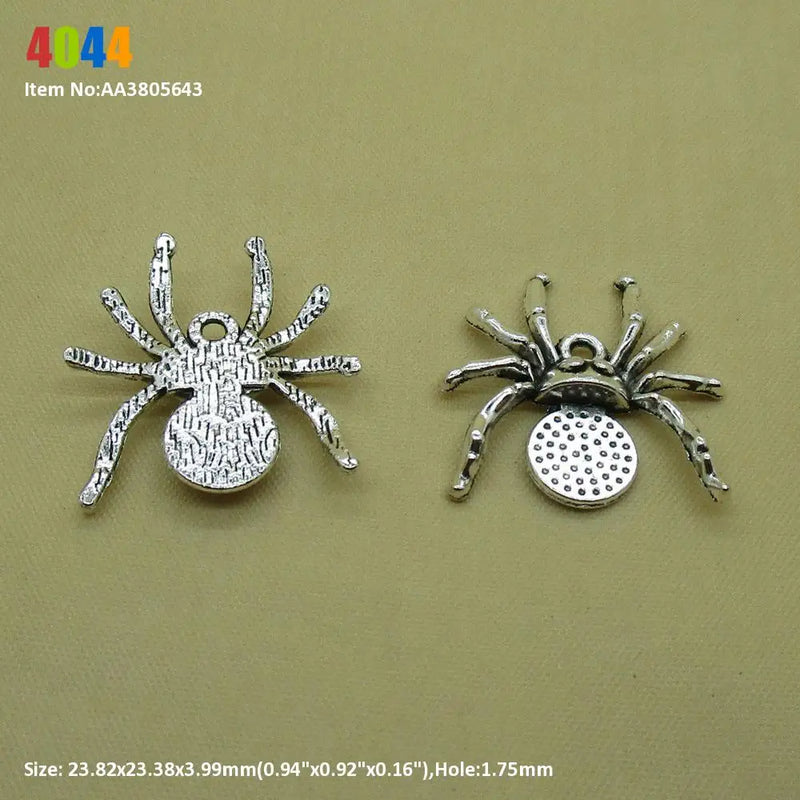 Spider Money Bag Charms Xmas Angel Wings Beads