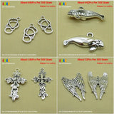 Stethoscope Seal Flower Cross Angel Wings Charms