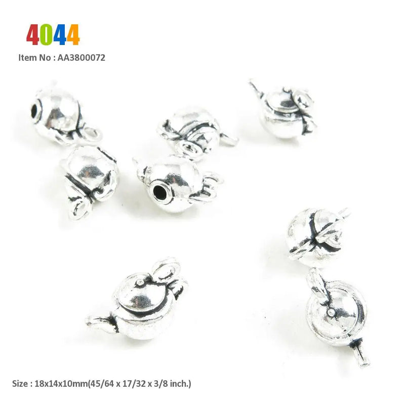 Teapot Tea Kettle Pot Alphabet Letter R Charms