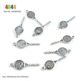 Tennis Racket Charm for Bracelet Necklace DIY Jewelry Making