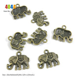 Thai Elephant Wine Rack Big Hole Loose Beads
