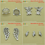 Tortoise Turtle Eagle Skull Angel Wings Owl Beads