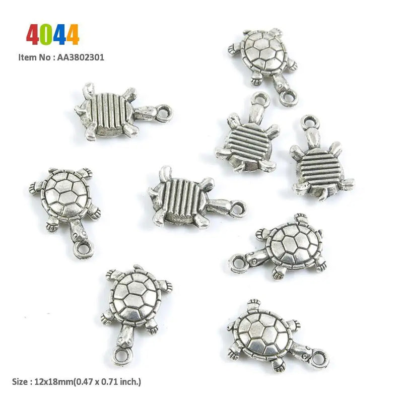 Tortoise Turtle Star Piano Breast Cancer Scarf Charms