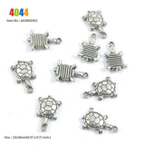 Tortoise Turtle Star Piano Breast Cancer Scarf Charms