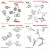 Tortoise Turtle Star Piano Breast Cancer Scarf Charms