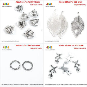 Tropical Fish Leaf Charms Twisted Ring Windmill House