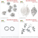 Tropical Fish Leaf Charms Twisted Ring Windmill House