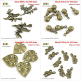 Witch Sorceress Gourd Tree Leaf Giraffe Charms