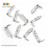 Rooster Chicken Hamesh Hamsa Hand Womens Knee High Boot Charms