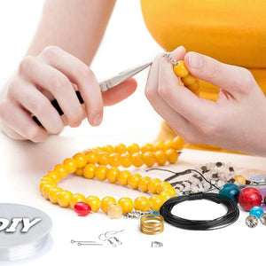 DIY Jewelry Making Tool Kit Pliers Set Bracelet Necklace Materials