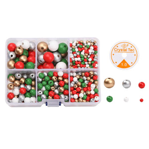 DIY Necklace Wooden Round Beads Strand Parts