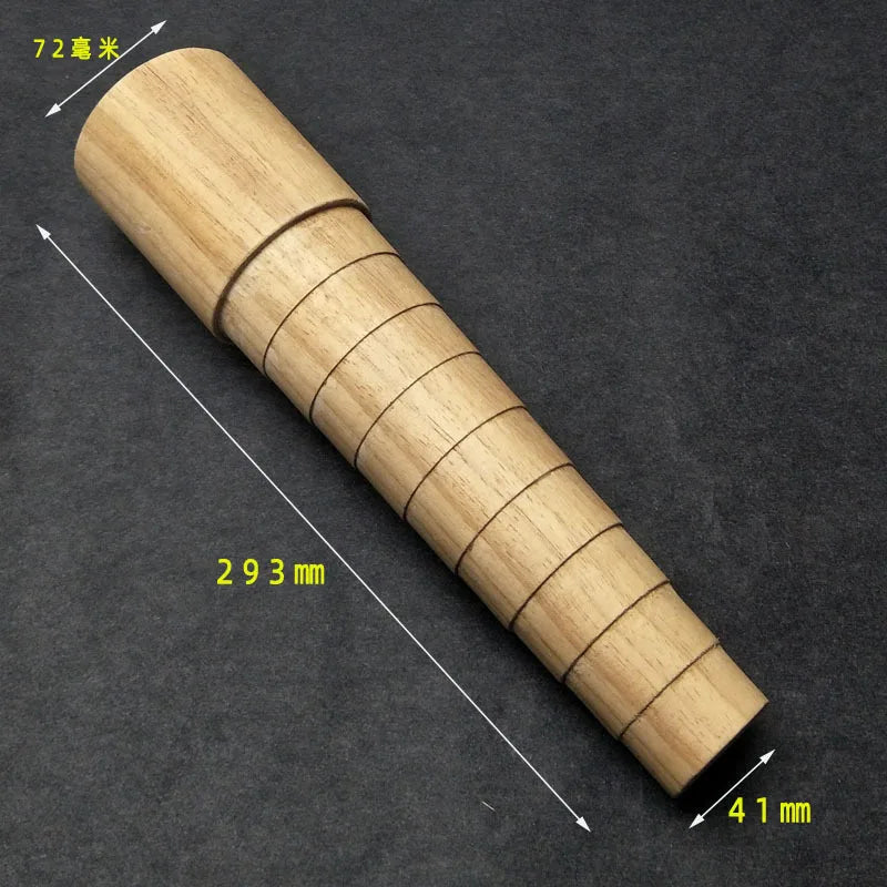 Wooden Bracelet Mandrel Bangle Sizer Measure Gauge DIY Jewelry Making Tool