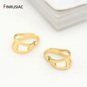 14K Plated Pinch Clasp For Pendants DIY Necklace