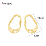 14K Plated Pinch Clasp For Pendants DIY Necklace