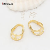14K Plated Pinch Clasp For Pendants DIY Necklace