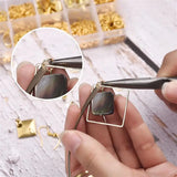 DIY Jewelry Findings Set Tool Kit for Making Earrings Bracelets Necklaces