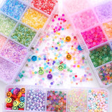 DIY Jewelry Making Kit with Alphabet Letter Beads and Crystal Glass Seed Beads