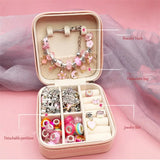 DIY Jewelry Making Kit for Girls - Charm Bracelet Necklace Beads Set