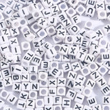 DIY Jewelry Making Kit Czech Glass Seed Beads Alphabet Letters Lobster Clasps