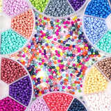 Czech Glass Beads Jewelry Making Kit with Alphabet Set