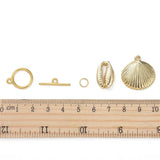 DIY Cowrie Shell Jewelry Making Kit with Accessories
