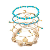 Ocean Theme Jewelry Making Kit with Charms Beads Chains