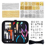Jewelry Making Kit Craft Supplies Adults DIY Pliers Beading Repair Tool