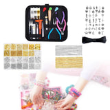 Jewelry Making Kit Earrings Necklace Bracelet Pliers Beading Tool