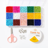 Seed Beads Glass Beads Set for DIY Jewelry Making