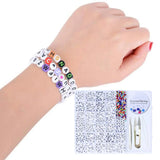 Jewelry Making Kit with Alphabet Letter Beads for Girls