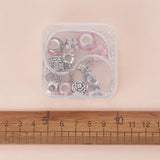 European Bracelets Making Kit with Beads and Flowers