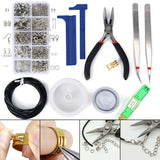 Jewelry Making Kit Wire Silver Sterling Beading Repair Tools DIY Craft