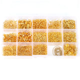 Jewelry Making Kit Charms Hooks Rings Thread Forceps Lobster Clasp Alloy Set